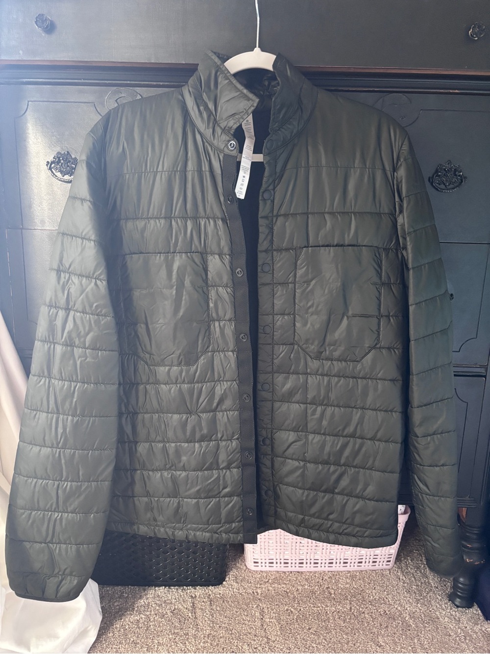 lululemon athletica Quilted Puffer Jacket - Olive